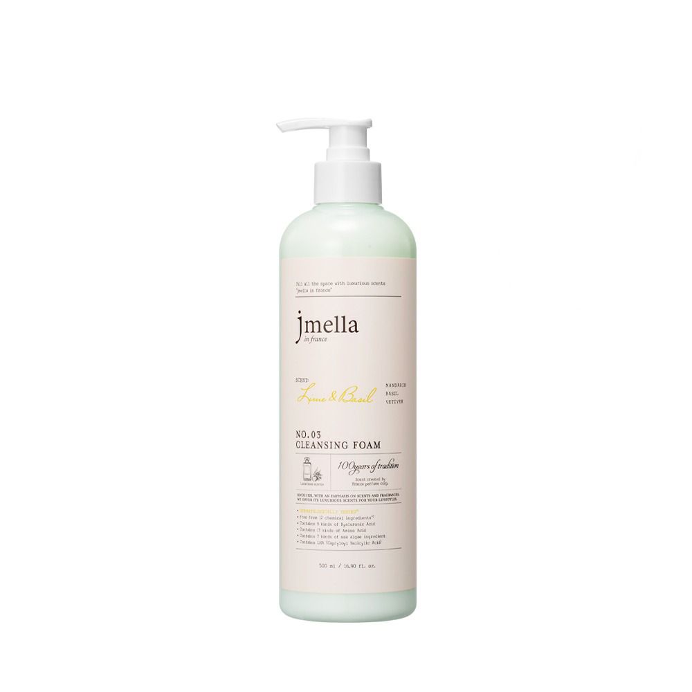 Пенка для умывания &quot;Лайм и базилик&quot; JMELLA In France Lime&amp;Basil Cleansing Foam 500 мл