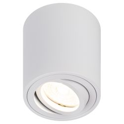 Светильник настенно-потолочный спот ЭРА OL21 WH MR16/GU10, белый, поворотный | Накладные светильники