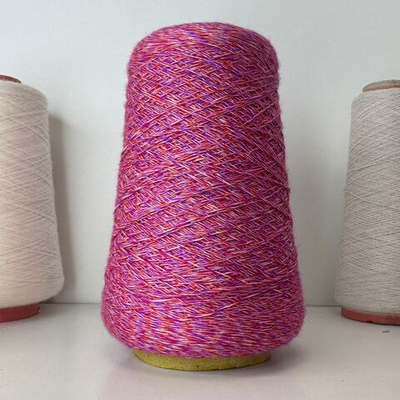 SUPER CASH - Loro Piana; 100% кашемир; 650м/100гр; col.1520S+55063+37591+52854PM; цвет: мультиколор фуксия