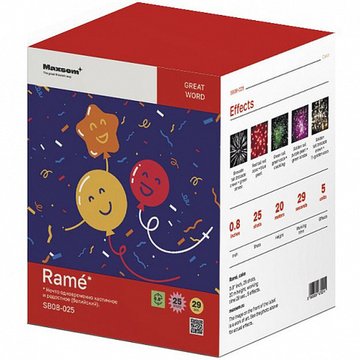 Батарея салютов Rame (25/0,8) SB08-025