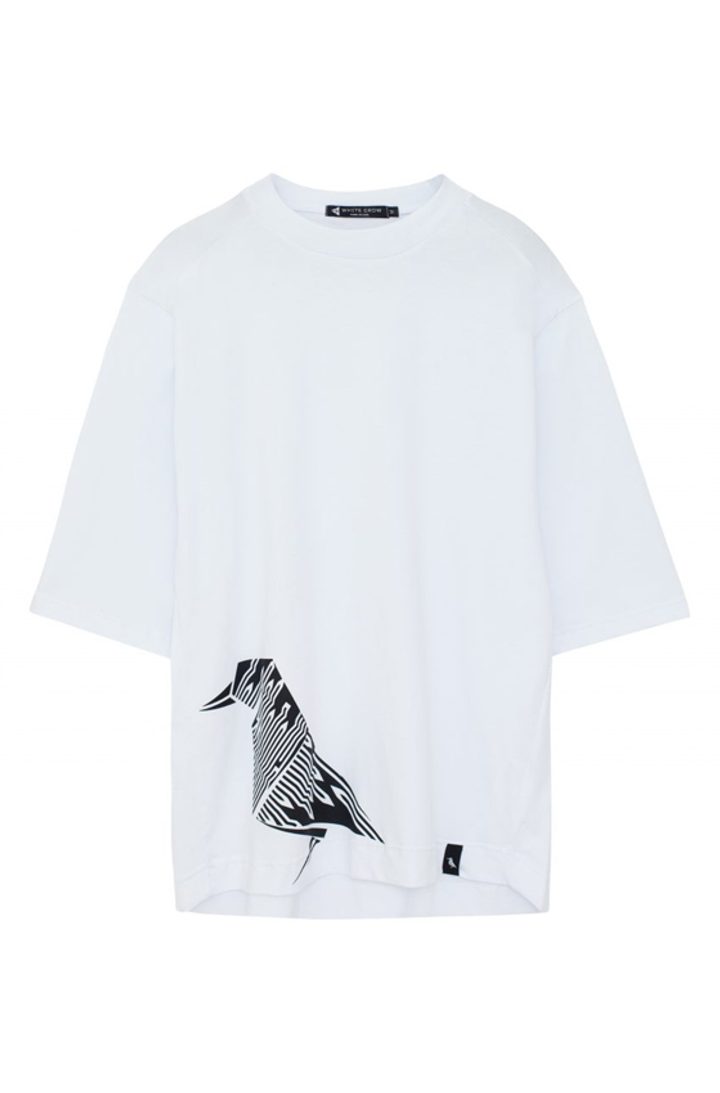 Футболка "Niso Crow Calligraf"