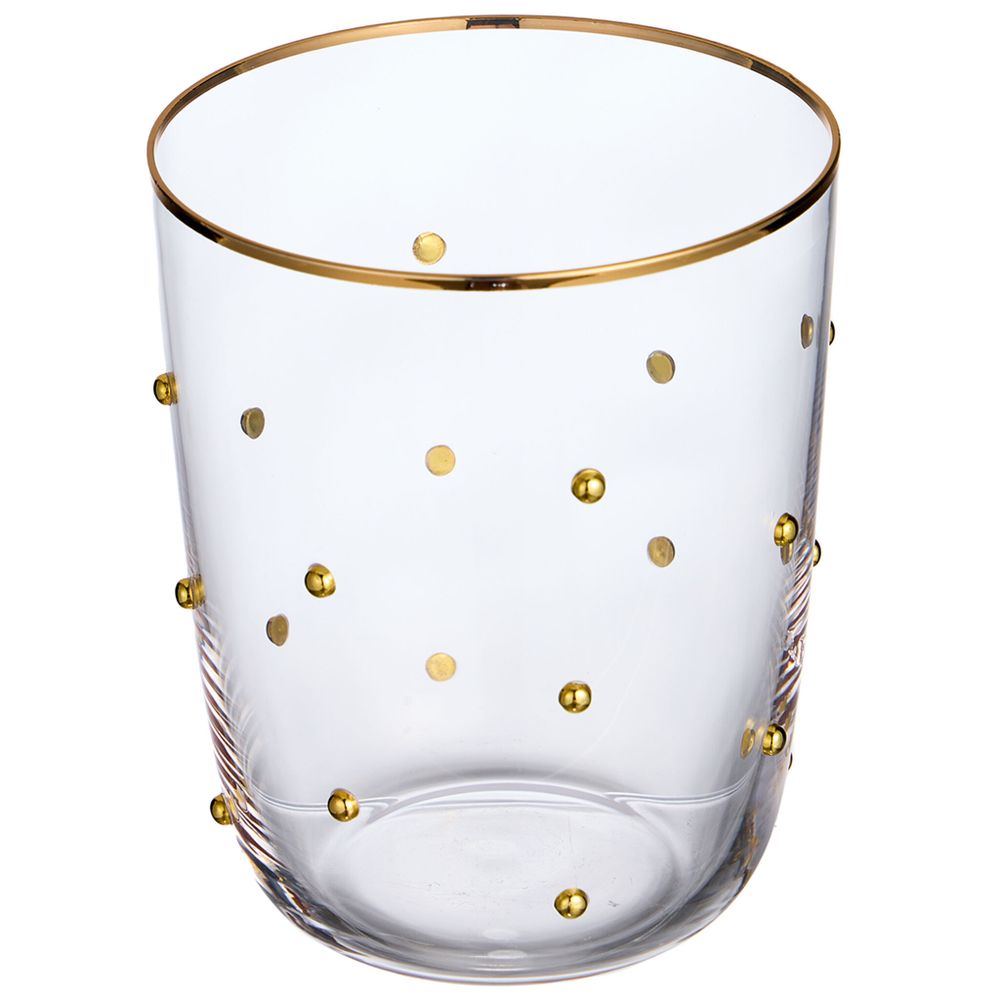 ГРАФИН С КРЫШКОЙ-СТАКАНОМ "GOLDY" 890/330 МЛ