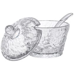 САХАРНИЦА "N'ICE" С ПЛАСТИК.ЛОЖКОЙ 250 МЛ 10*11,2 СМ