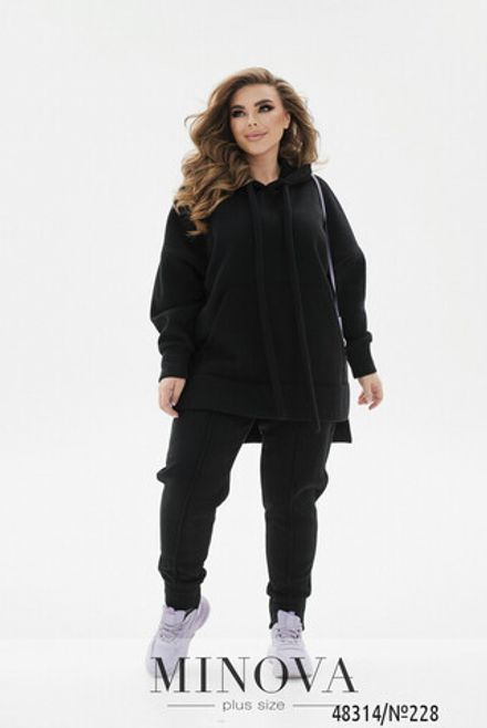 Костюм 228-Черный Minova Фото 2