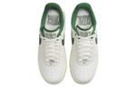 Кроссовки Nike Air Force 1 Low "Summit White And Gorge Green" (Женская размерная сетка)