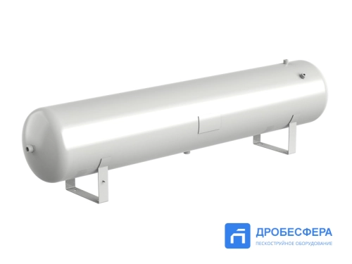 Ресивер для компрессора РГ 150/16 горизонтальный оцинкованный