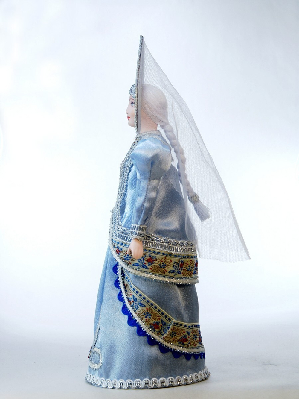 Кукла коллекционная "Русская снегурочка"