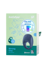Эрекционное кольцо с вибрацией Satisfyer Strong One с возможностью управления через приложение