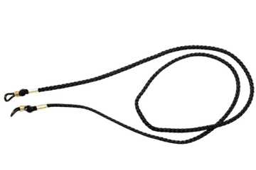 Шнурок для очков плетёный (чёрный), 60 см 1 шт