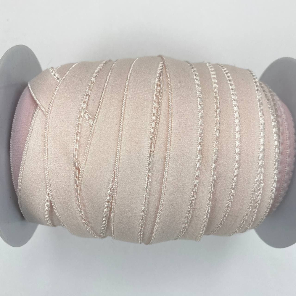 Отделочная резинка становая нежно-розовая 12 мм