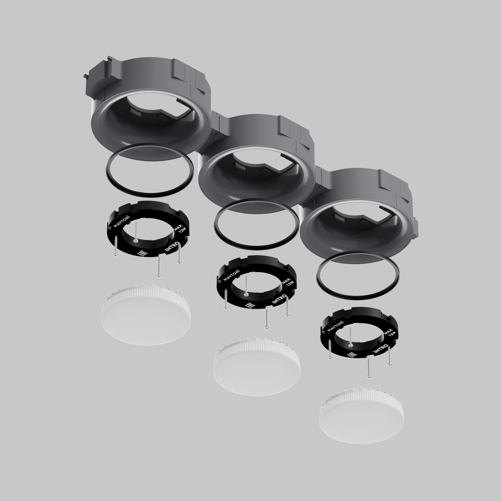 Встраиваемый светильник Technical DL019-GX53-B