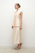 Юбка карандаш сияющая