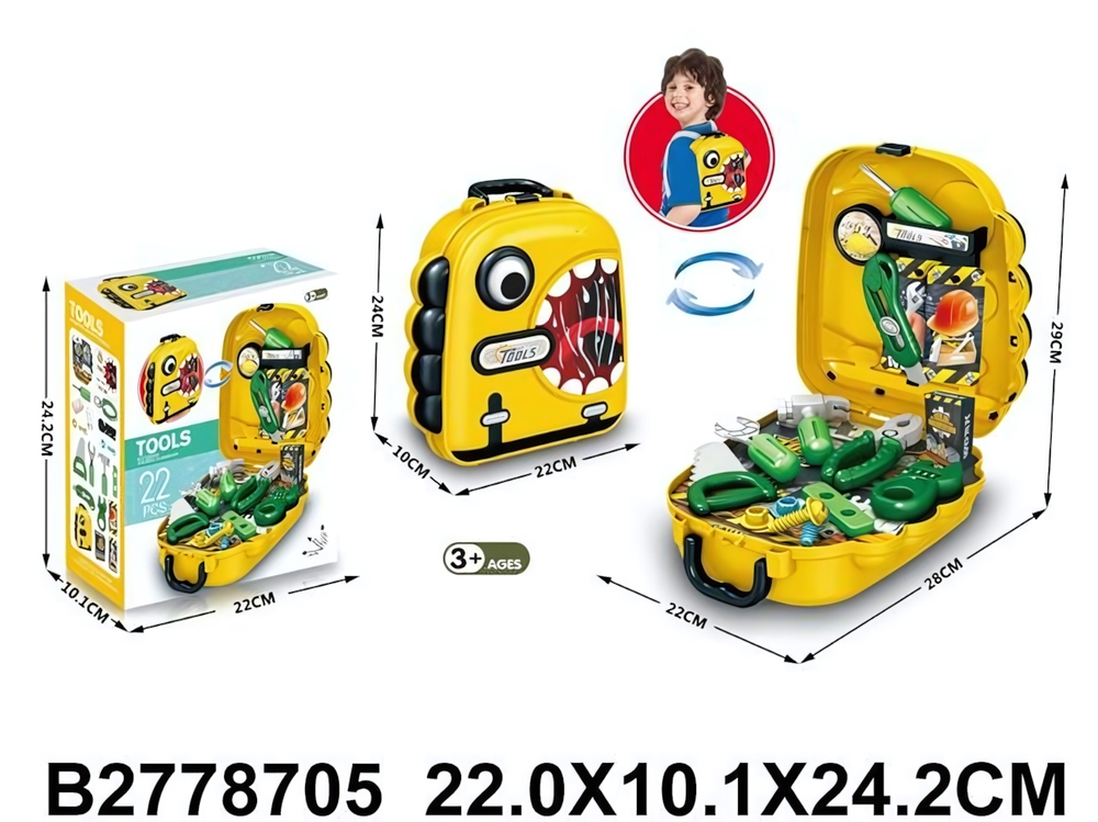 Набор инструментов, коробка YD8802-6A