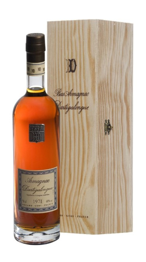 Арманьяк Dartigalongue, Bas Armagnac AOC, 1971, 0.5 л.