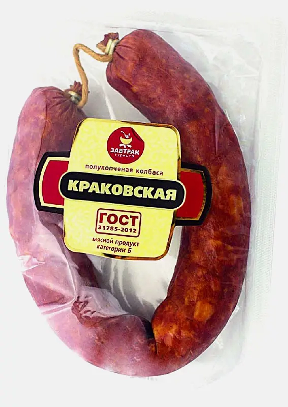 Колбаса Завтрак туриста Краковская полукопченая 300г