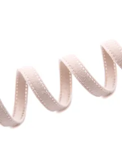 168 Туннельная лента двухшовная 10 мм, серебристый пион 168