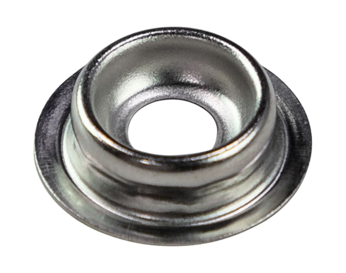 Нижняя часть кнопки "C", нержавеющая сталь, Osculati, упаковка 100 шт.