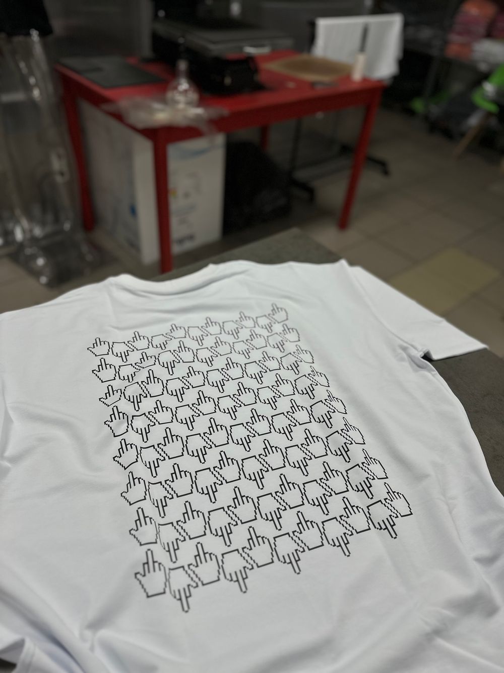 Футболка оверсайз(унисекс) плотная «ФАК»