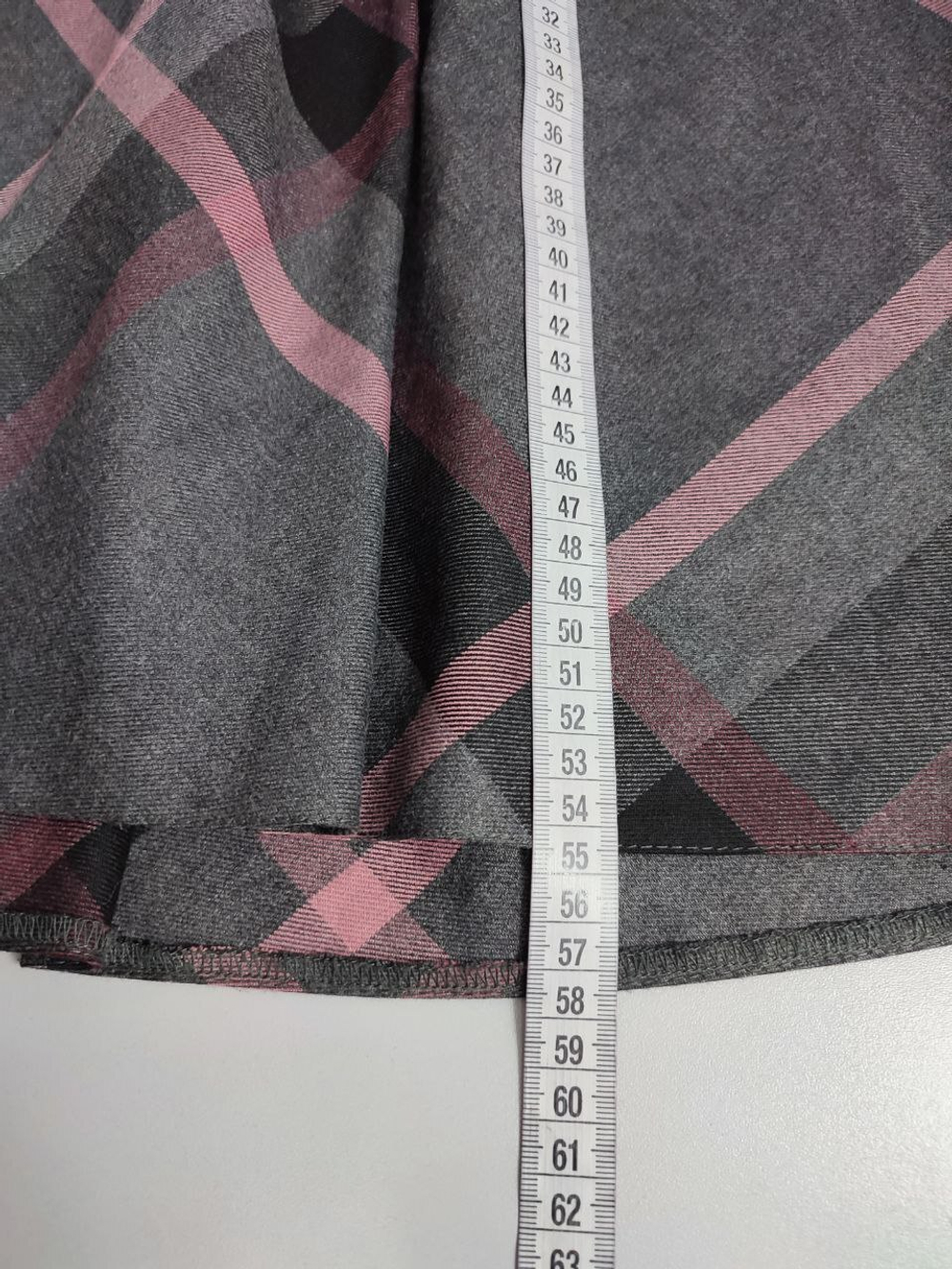 Юбка Emka Fashion в клетку 44 размер