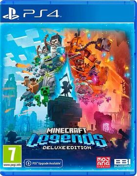 PS4 Minecraft Legends Deluxe Edition  (Б/У, Полностью на русском языке, CUSA-20193)