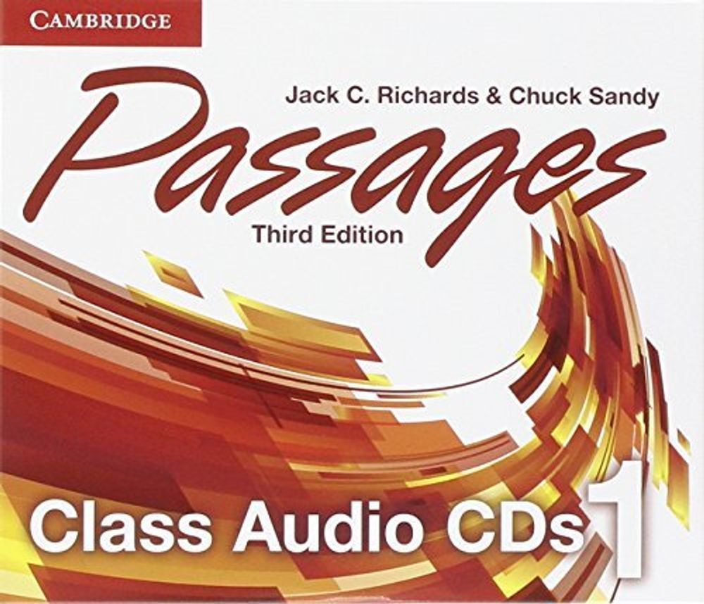 Passages 3ed Level 1 Class Audio CDs