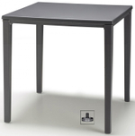 Стол пластиковый обеденный Scab Design Timo, антрацит