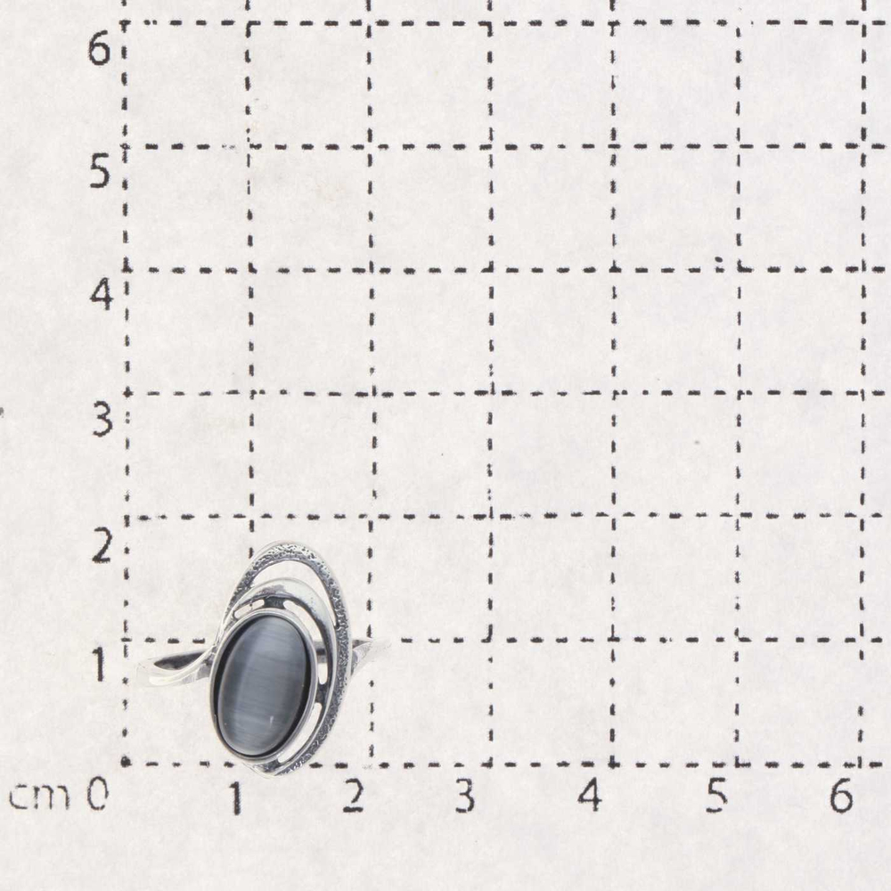 "Юпитер" кольцо в серебряном покрытии из коллекции "Самоцветы" от Jenavi
