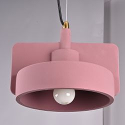 Подвесной бетонный светильник SKOVL A терракот