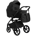Детская коляска 2 в 1 Sweet Baby SBL Elegante Therma Colore 427709 Black