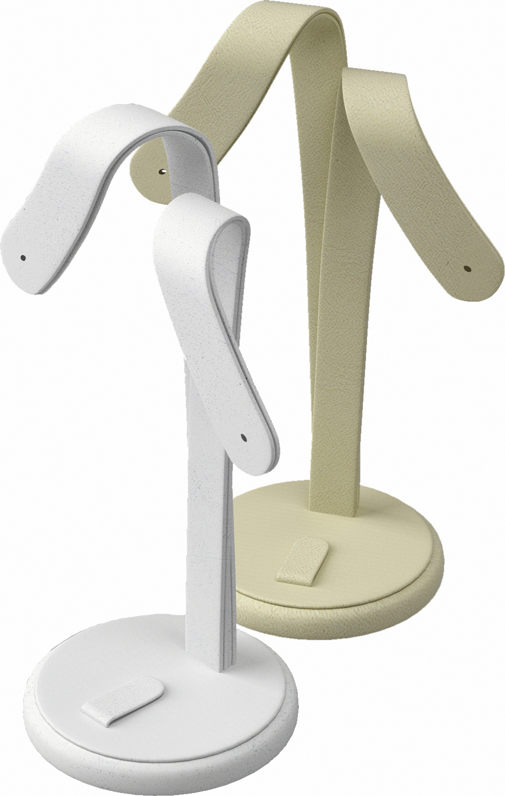 Подставка для гарнитура/ушки/2 отверстия/язычок/накладка/круглое основание/Н-110 мм.