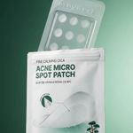Локальные патчи с микроиглами от акне Round Lab Pine Calming Cica Acne Micro Spot Patch
