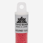 Японский бисер TOHO Round 15/0 (№45), непрозрачный глянцевый