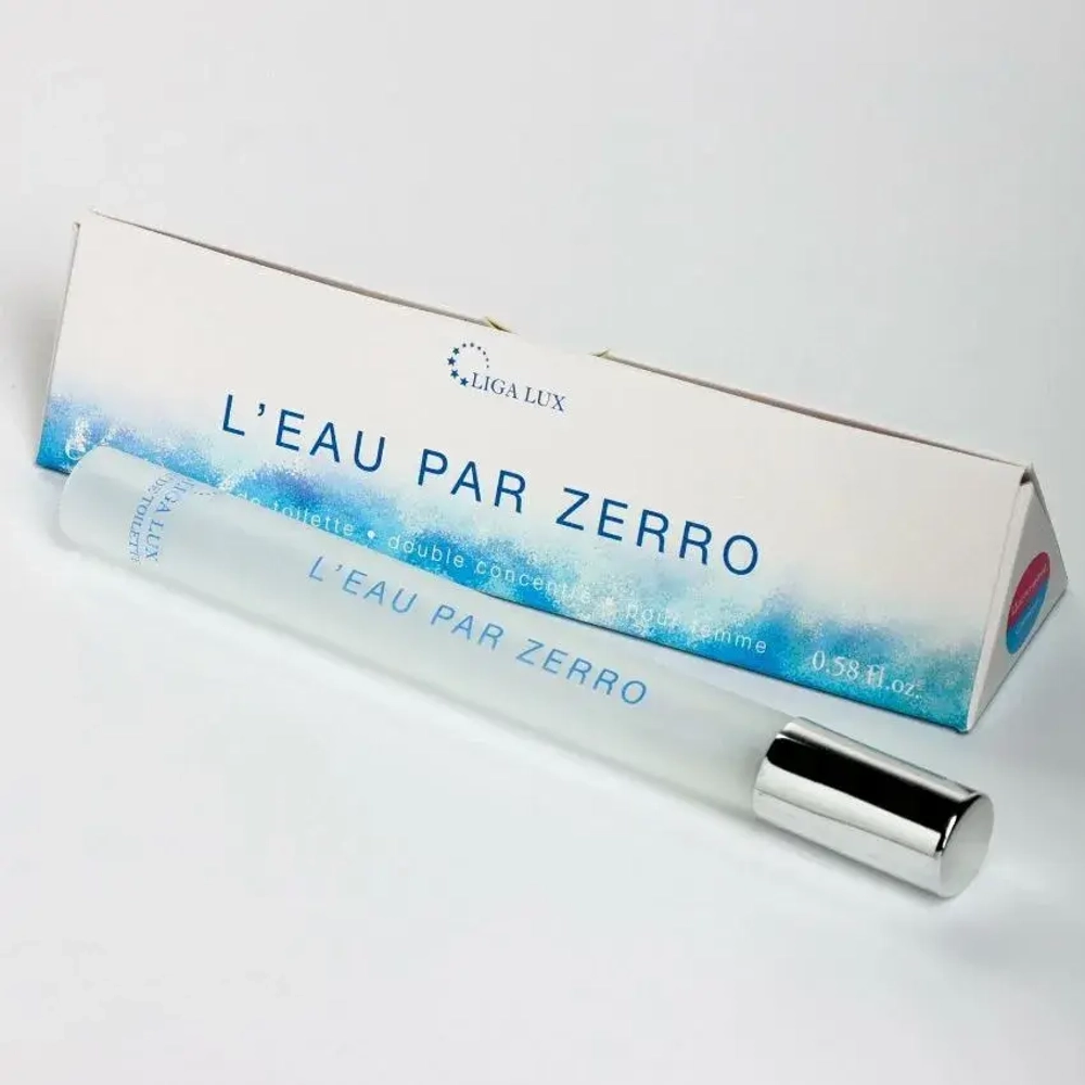 Туалетная вода для женщин-ручка Liga Lux "L'EAU PAR ZERRO" 17мл Россия