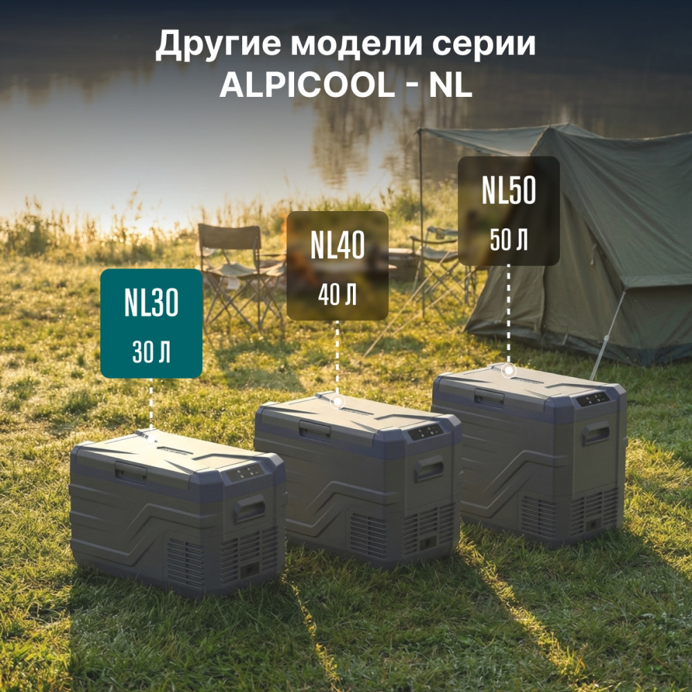 Автохолодильник Alpicool NL30 (12/24)