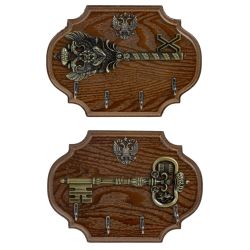 GAEM Ключница "Ключ", L25 W3 H18 см, 2в.