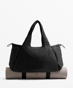 Oysho Сумка для переноски собранного коврика, черный