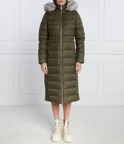 Пуховая куртка TYRA Tommy Hilfiger - хаки(WW0WW39745)