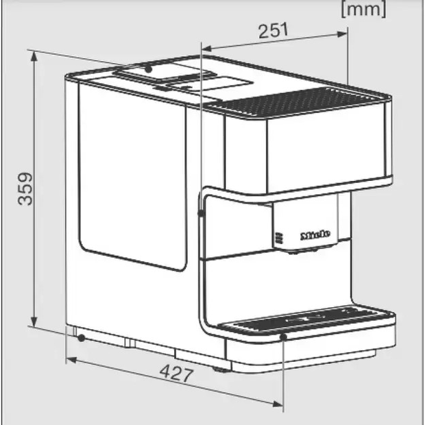 Кофемашина Miele CM 6160 OBSW