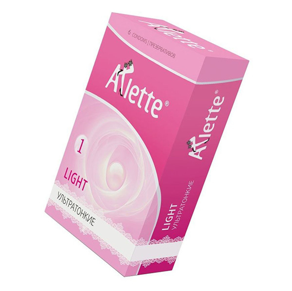 Ультратонкие презервативы Arlette Light 6шт