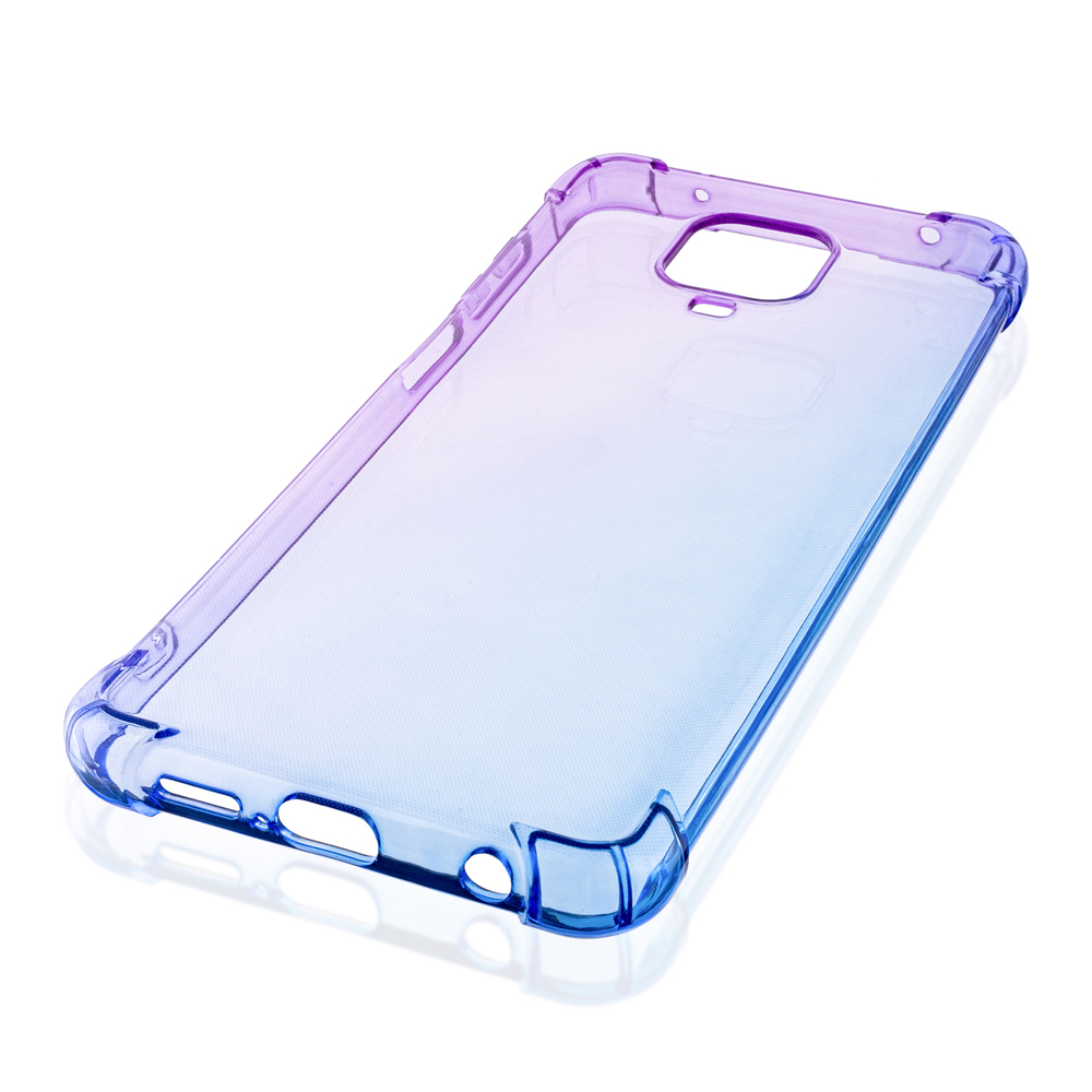 Чехол ROSCO для Xiaomi Redmi Note 9 Pro;Xiaomi Redmi Note 9S оптом (арт. XM-RN9S-HARD-TPU-VIOLET-BLUE)