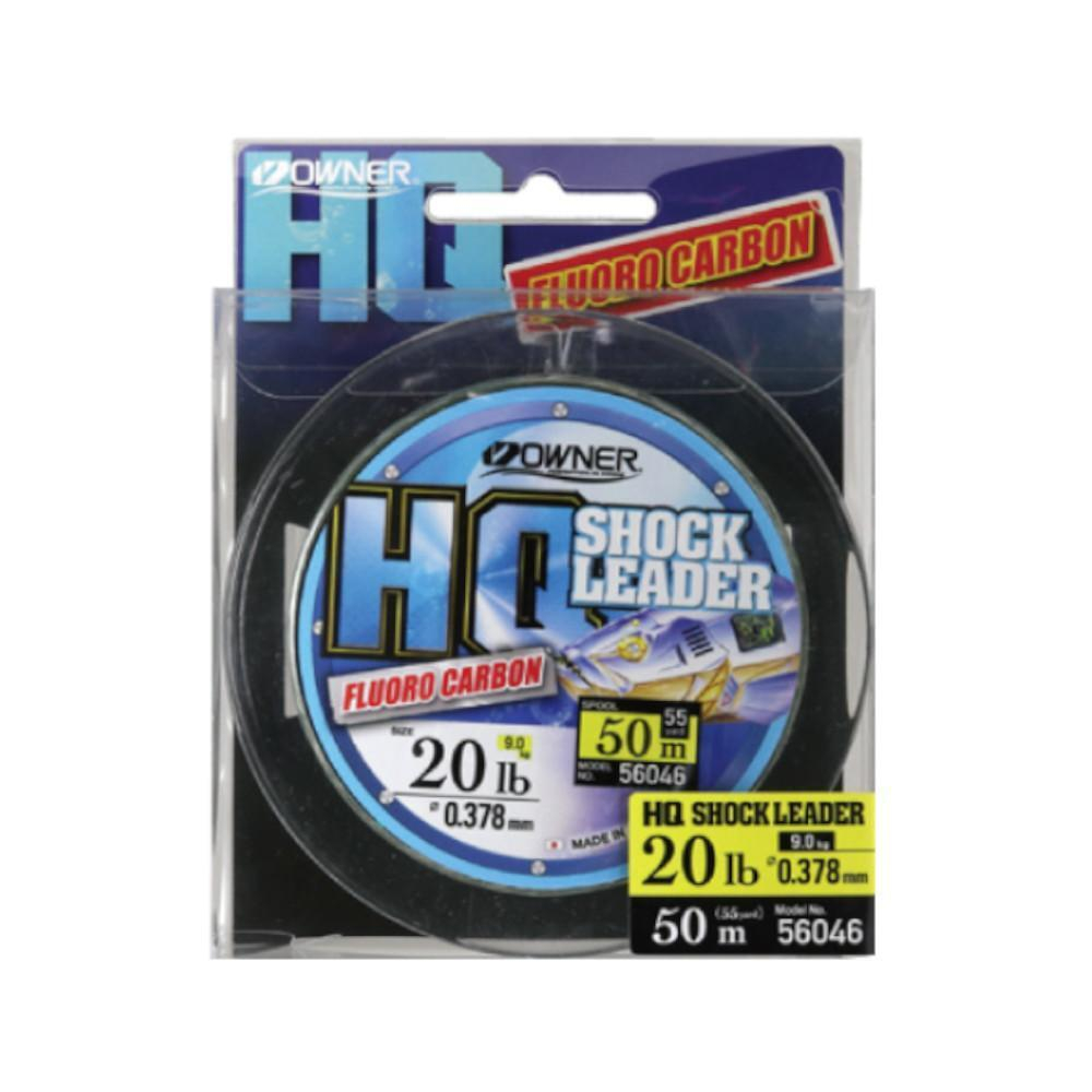 Леска Owner HQ Shock Leader Fluorocarbon 0,535мм 50м