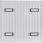 Радиатор панельный профильный ROMMER Compact тип 22 - 500x500 мм (подкл.боковое, белый)