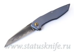 Нож Caleb White Guillotine Full Custom Hamon Prototypeфотография - 1