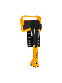 Универсальный топор с точилкой в кофре Inforce 440 гр 06-12-023