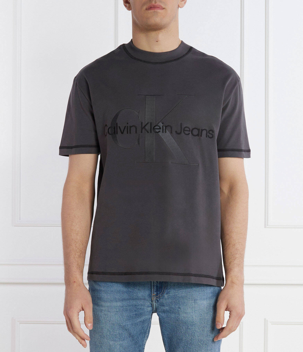 Футболка CALVIN KLEIN JEANS - графитовый(J30J324673)