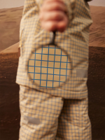 ПРЕДЗАКАЗ Брюки утеплённые демисезонные Mjölk Graphic Check, утеплитель 120гр/м2