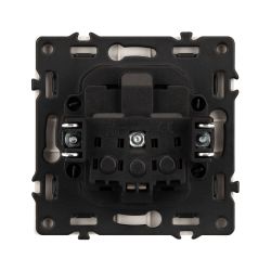 Механизм розетки влагозащищённый SCT-NOBE-MCP-SFPL-IS (230V, 16A) (Arlight, Никель) 059441