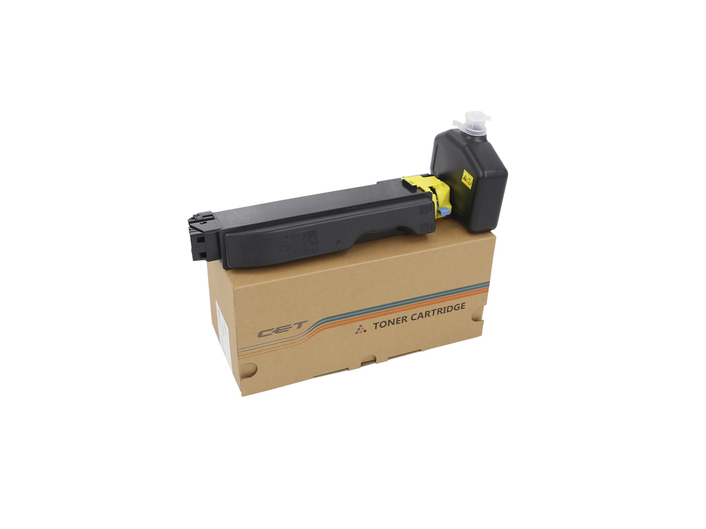 Тонер-картридж (PK210) TK-5270Y для KYOCERA ECOSYS P6230cdn/M6230cidn/M6630cidn (CET) Yellow, 120г, 6000 стр., CET141600