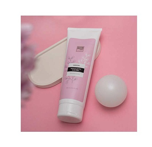 Пилинг-скатка с молочной кислотой для чувствительной кожи "Harmony" ("Антикупероз") 250 мл, Beauty Style