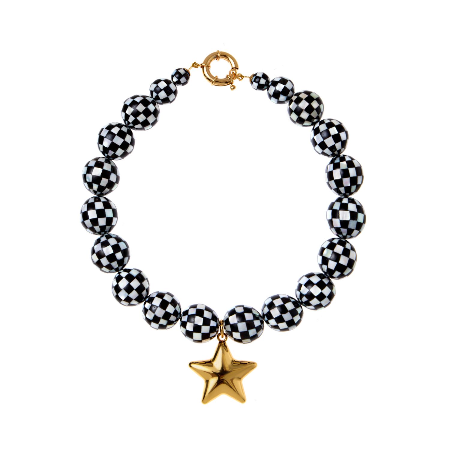 Колье Pvc Ball Necklace With Star Charm